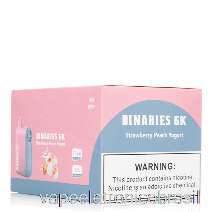 Vape Recarregável [pacote De 10] Binários Horizonte 6k 6000 Descartáveis